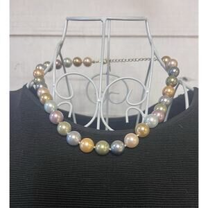 KGL Multicolor Pearl Necklace Short